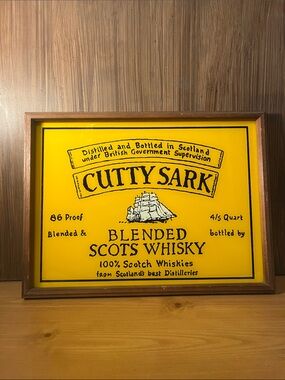 Vintage Cutty Sark Sign